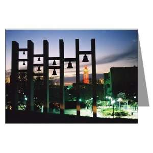 UT Tower Burleson Bells Greeting Cards Package Football Greeting Cards 