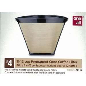  Medelco Coffee Filter Perm Gold