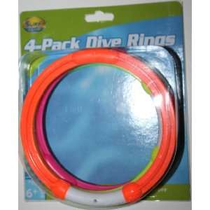  4 pack Dive Rings 