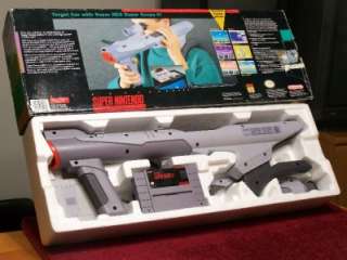Super Scope SNES Super Nintendo System Super Scope 6 Gun Receiver in 