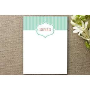  Striped Elegance Business Stationery Cards Health 
