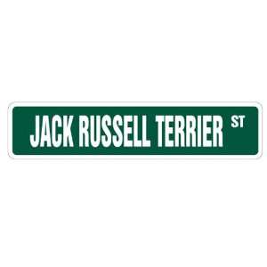  JACK RUSSELL TERRIER Street Sign collectable dog lover 