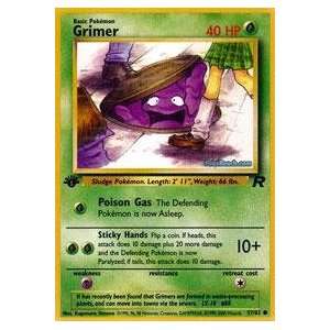  Pokemon   Grimer (57)   Team Rocket Toys & Games
