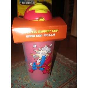  Dc Super Friends superman 8oz. sports sipper cup 