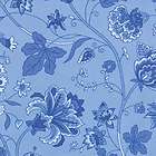 MODA 32461 13 Summer Breeze Jacobean Blue Floral Fabric