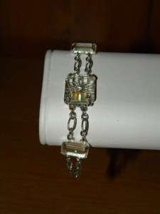Avon Through The Looking Glass Bracelet Purple or Clear New Item 