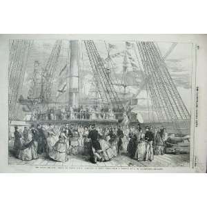  1856 Ship Caesar Dance Promenade Southsea Common Naval 