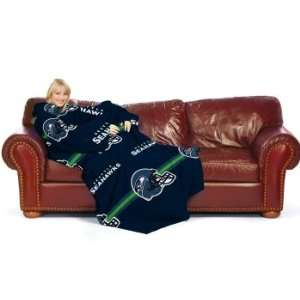  Seattle Seahawks Comfy Throw Blanket With Sleeves Sports 