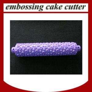   NEW CAKE DECORATING TOOL 1x EMBOSSING ROLLING PIN SUGARCRAFT  