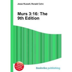    Murs 316 The 9th Edition Ronald Cohn Jesse Russell Books