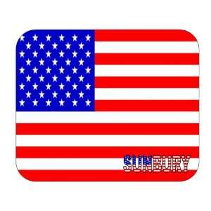  US Flag   Sunbury, Pennsylvania (PA) Mouse Pad Everything 