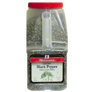 Pepper Black Cracked   5 lb. Jar Grocery & Gourmet Food