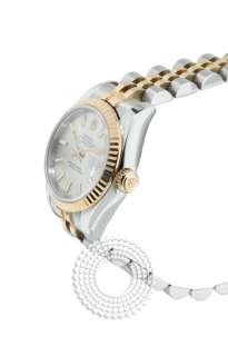 Rolex Datejust Silver Dial Jubilee Bracelet Two Tone Midsize Watch 