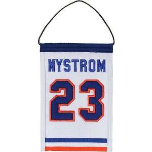   Islanders Retired Numbers Nystrom Mini Flag Pennant