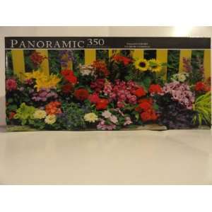  Panoramic 350 Puzzle   Summers Garden Toys & Games