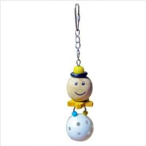  A&E Cage Co. HB696 Small Happy Face with Hanging Whiffle 