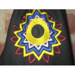 OMSutra Chakra Embroidered Yoga Mat Bag   Drawstring 