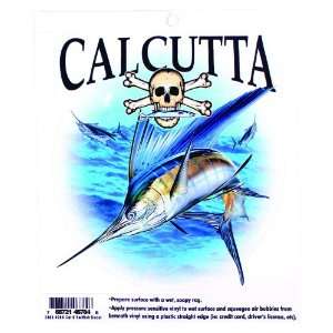 Calcutta Sailfish Decal, 4  Inch by 5  Inch, 10 Pack  