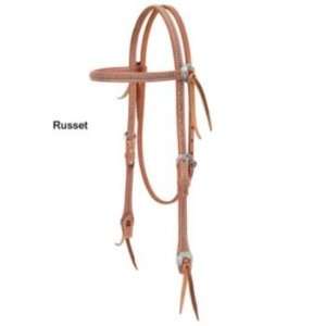  Weaver Stockman Browband Headstall with Spots Suns