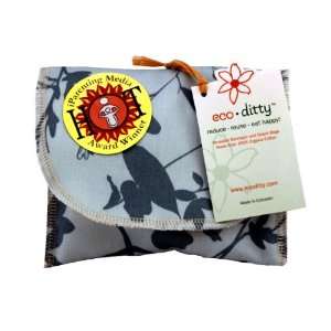  Snack Ditty organic snack bag, Whispering Grass Aqua 