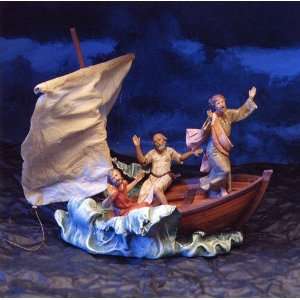    5 Inch Scale Christ Calming the Sea of Galilee