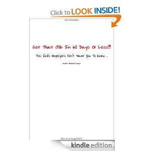 Get That Job Within 60 Days Nicholas Cooper  Kindle 