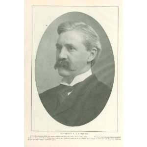    1902 Print Albert Baird Cummins Iowa Governor 