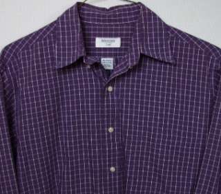 Mens Brooks Brothers Dress Shirt 15 32/33 Lavender  