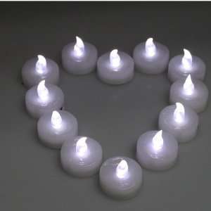    100 Flameless LED Tea Light Candles (White)