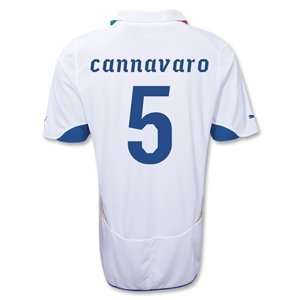 PUMA Italy 10/12 CANNAVARO Away Soccer Jersey  Sports 