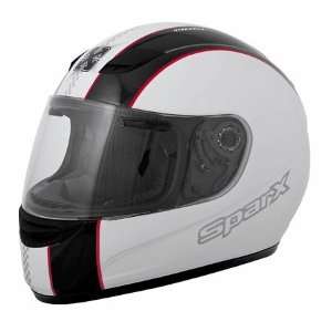  Sparx S 07 Full Face Helmet Medium  Off White Automotive