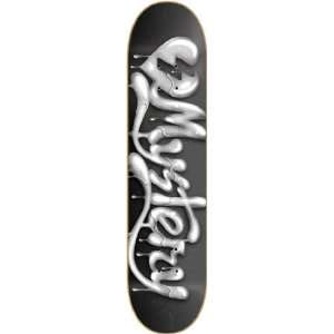  Mystery Candy Paint Skateboard Deck   8.25 Silver Sports 