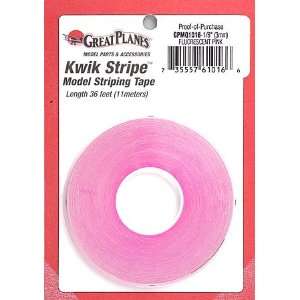  Striping Tape Fluorescent Pink 1/8 Toys & Games
