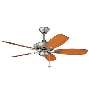  Canfield Collection 44ö Brushed Nickel Ceiling Fan with 