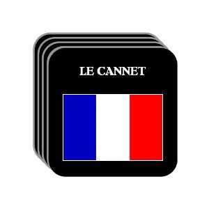  France   LE CANNET Set of 4 Mini Mousepad Coasters 