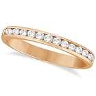 33ct channel set diamond band stackable ring wedding one