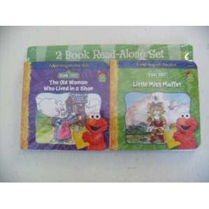  Sesame Street 2 Book Read along Set    Little Miss Muffet 