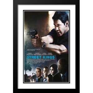 Street Kings 20x26 Framed and Double Matted Movie Poster   Style F 