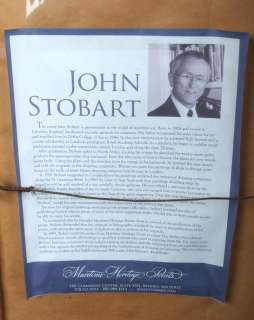 JOHN STOBART Natchez Framed Print Remarqued RARE  