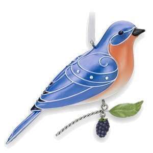 Hallmark Ornament 2010 Eastern Bluebird #6 in the Beauty of the Birds 