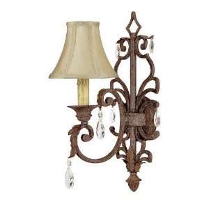  Capital Lighting Wall Sconces 3431 1 Light Sconce Glided 
