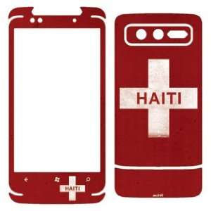  Skinit Haiti Relief Vinyl Skin for HTC Trophy Electronics