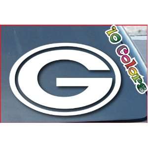  Green Bay Packers NFL Car Window Decal Sticker 8 Wide 