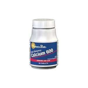  Calcium Carbonate 600 mg  600 mg 60 Caplets Health 