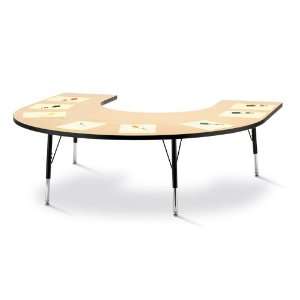   Jonti Craft Ridgeline KYDZ Horseshoe Activity Table Furniture & Decor