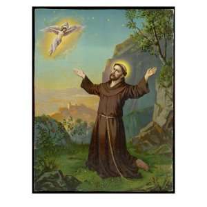  Saint Francis of Assisi   Receiving the Stigmata Stretched 