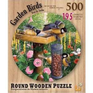  Garden Birds Feeding Time 500 Piece 19.5 Diameter Round 