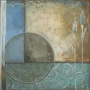   In Blue II Finest LAMINATED Print Patricia Pinto 24x24