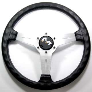 Nardi Steering Wheel Silver 330MM Classic Racing Drift Dish Carbon 