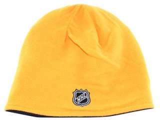 NASHVILLE PREDATORS new NHL REVERSIBLE SIDELINE KNIT HAT CAP OSFA 